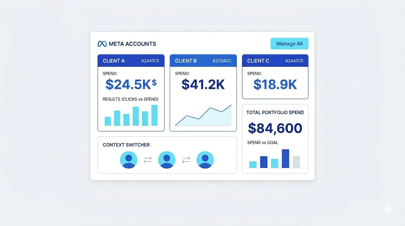 Connect multiple accounts