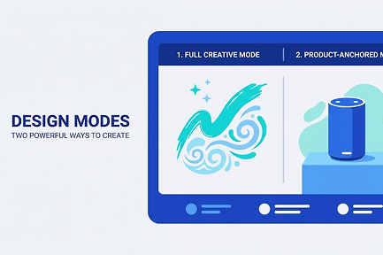 Creative and Product modes