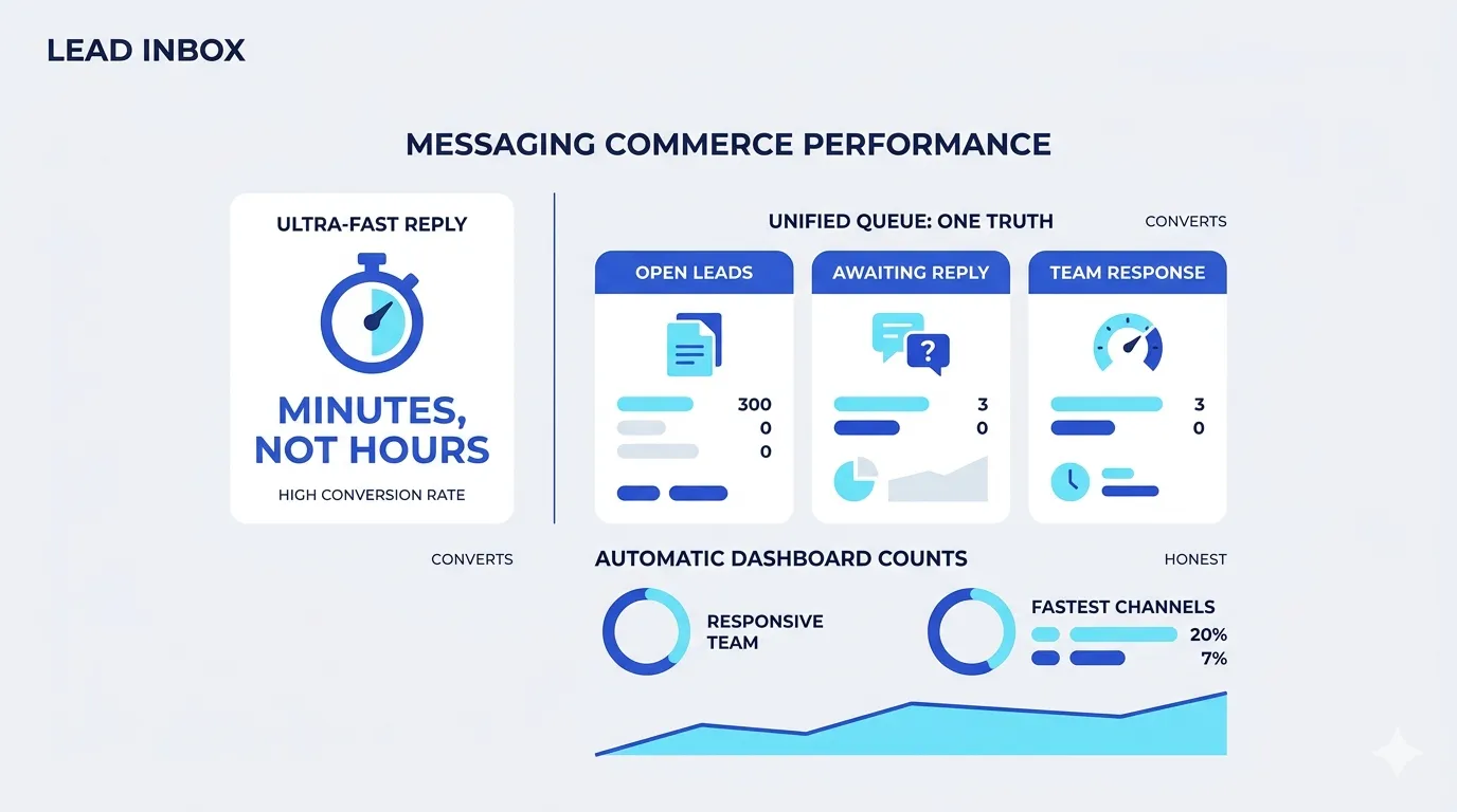 Messaging commerce performance