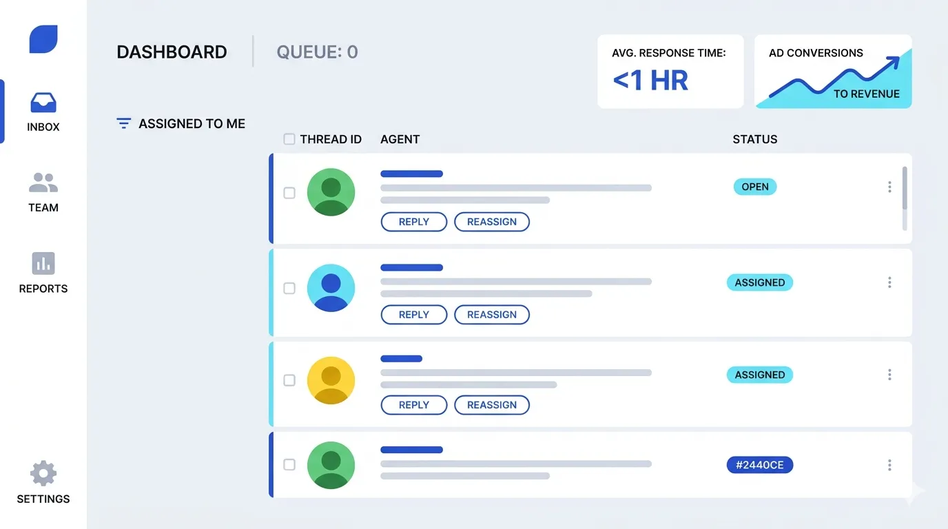 Context and queue dashboard