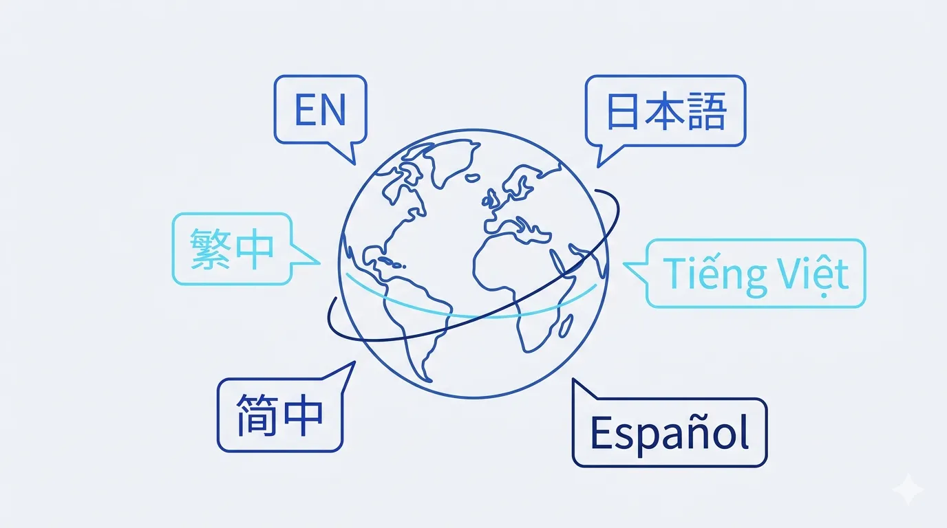 Six languages